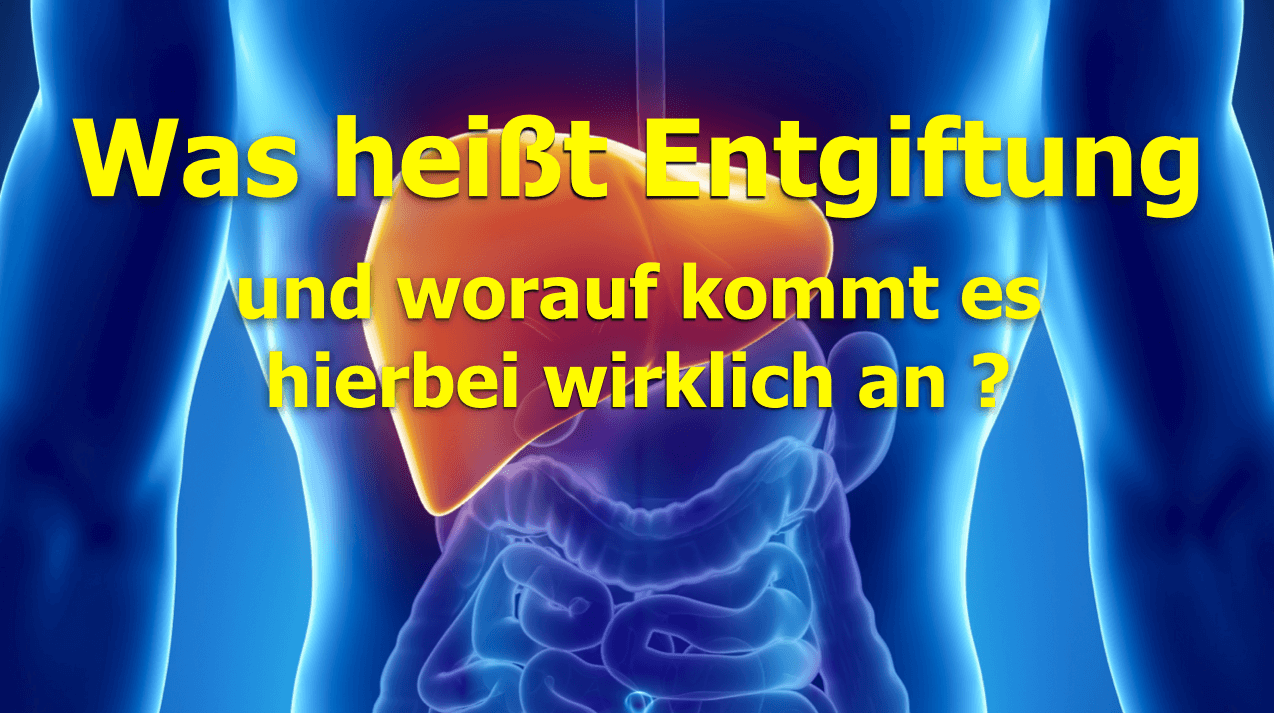 Was heisst Entgiftung